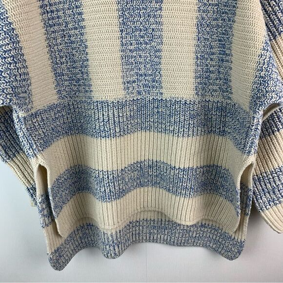 Reiss Women’s Astrid Striped Oversized Jumper Wool blend Knitted Sweater Small - Picture 4 of 13